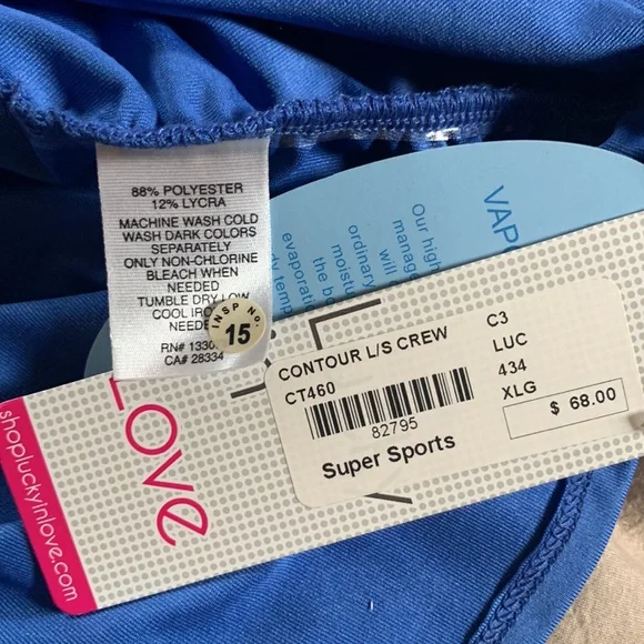 NWT Lucky in Love tennis shirt - Picture 4 of 4